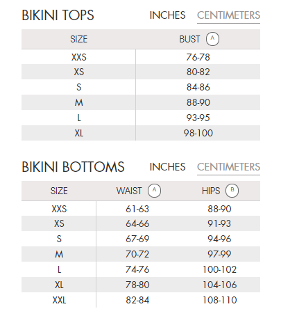 Calvin Klein Size Chart Pants